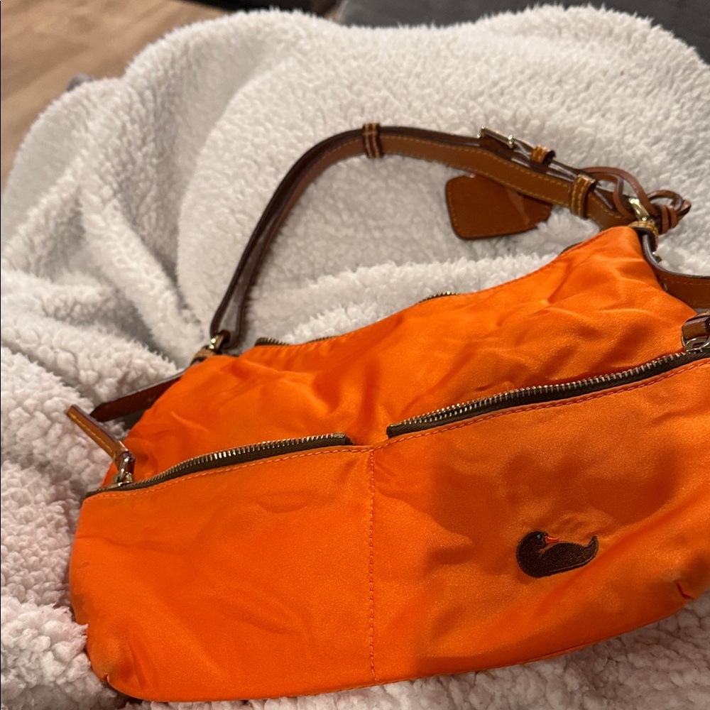Dooney & Bourke Orange Shoulder Bag - Picture 6 of 12